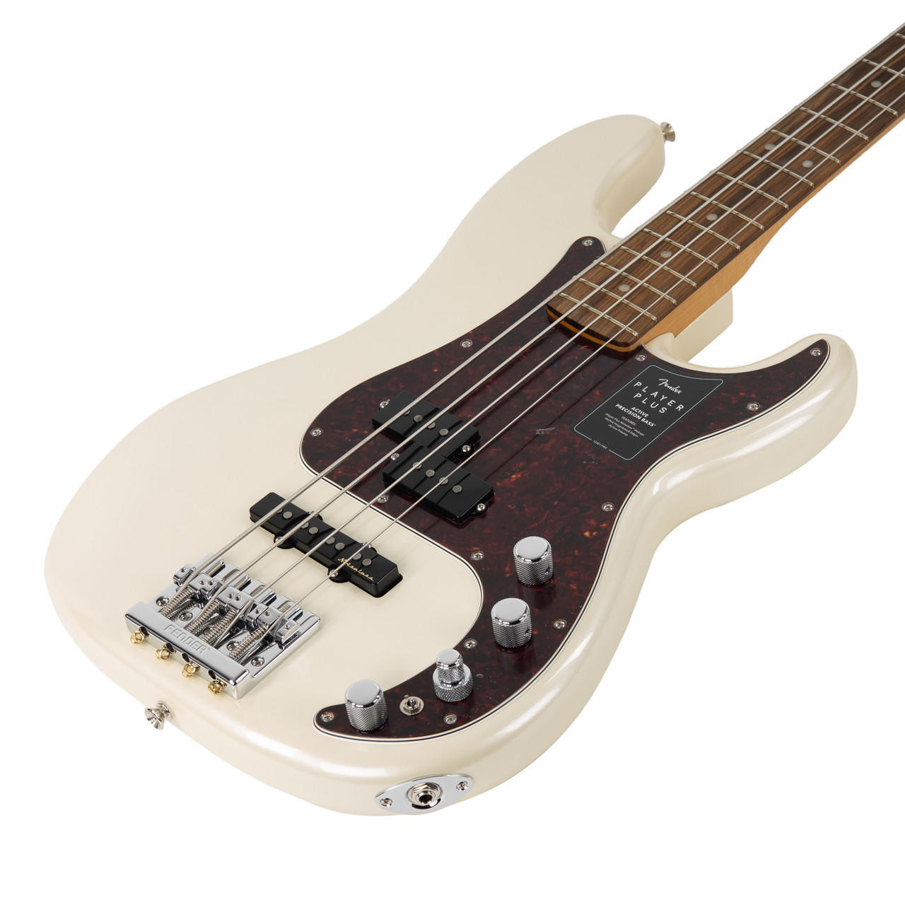 Fender Player Plus Precision Bass Pau Ferro - Olympic Pearl