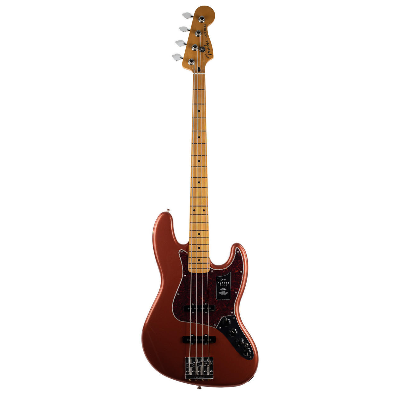 Fender Player Plus Jazz Bass Maple - Aged Candy Apple Red | Cream