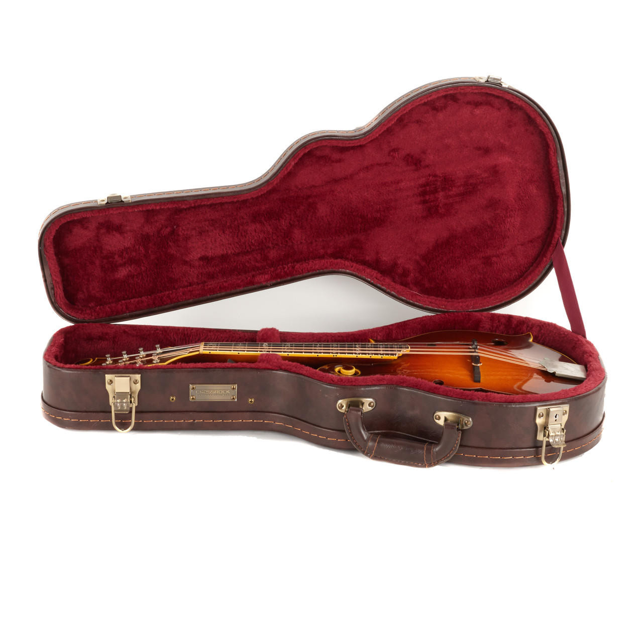 Used Washburn M-5S Jethro Burns F-Style Mandolin Sunburst | Cream