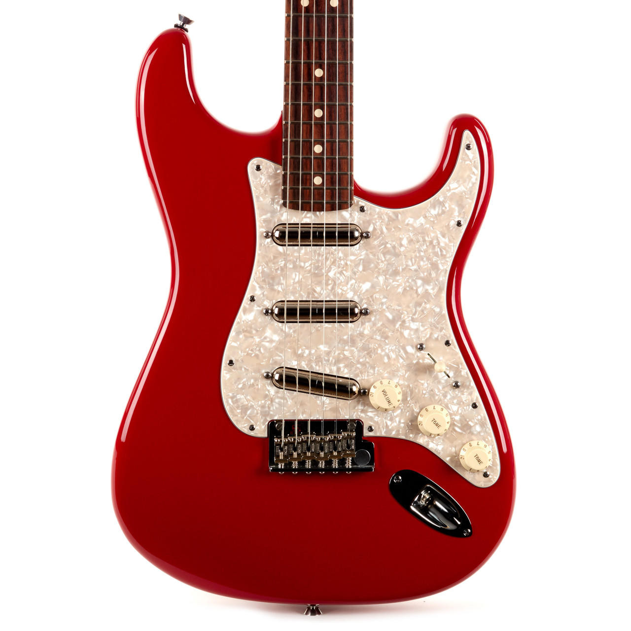 Used Fender FSR American Standard Lipstick Stratocaster Torino Red