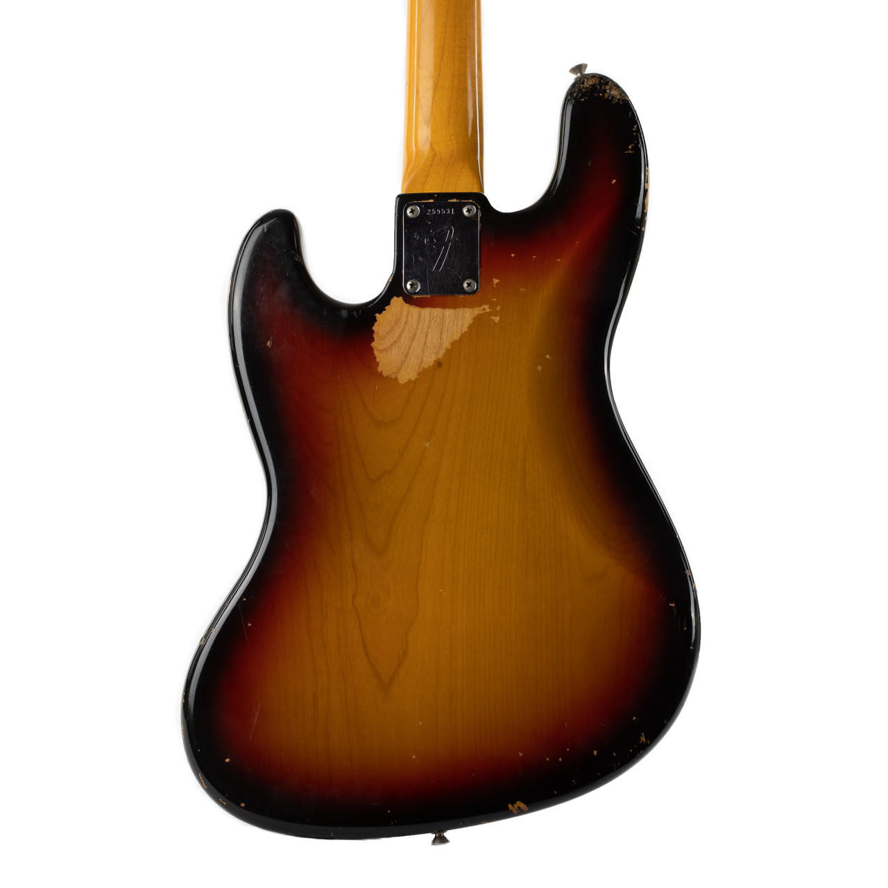 Vintage Fender Jazz Bass Sunburst 1969 | Cream City Music