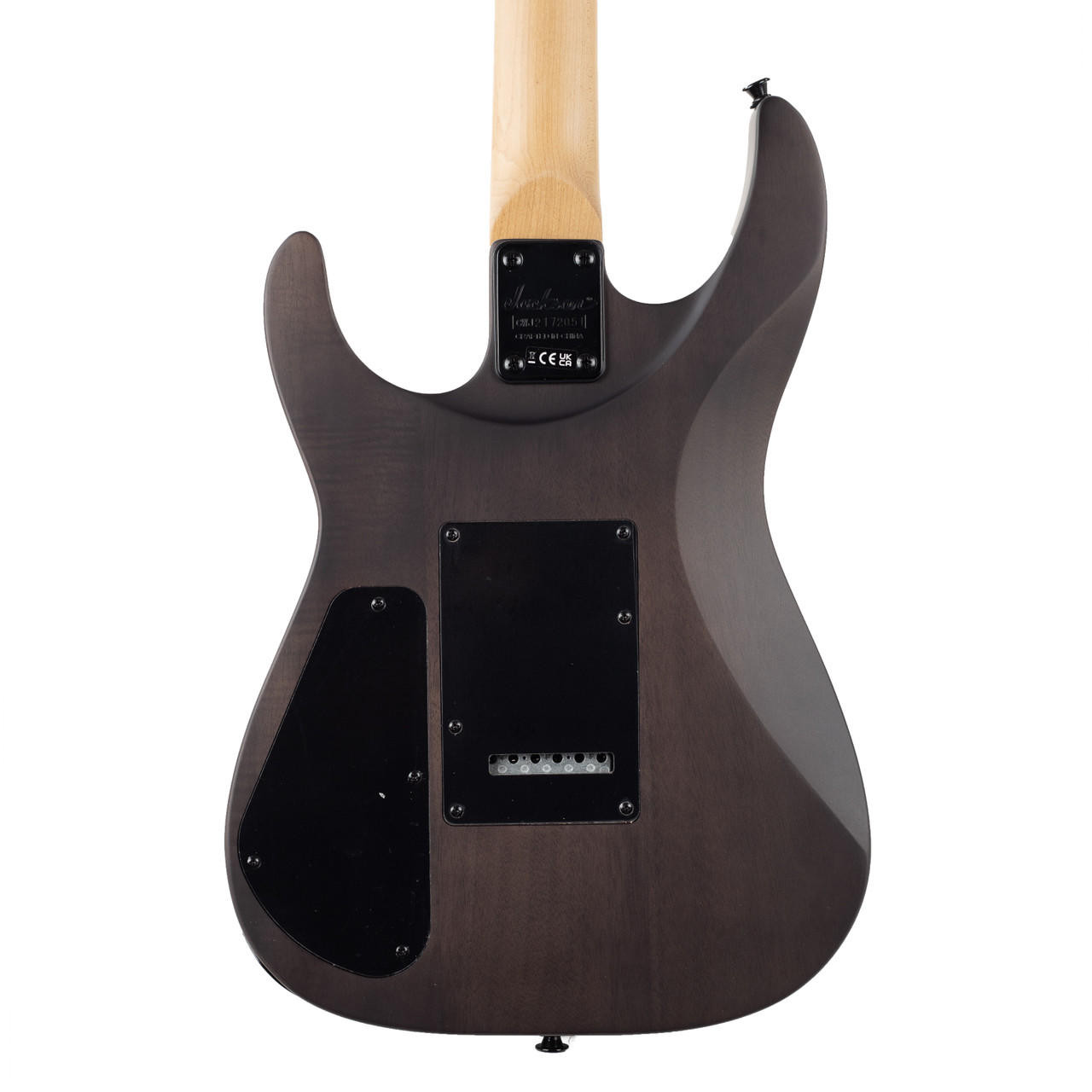 Jackson JS Series Dinky Arch Top JS24 DKAM - Black Stain | Cream