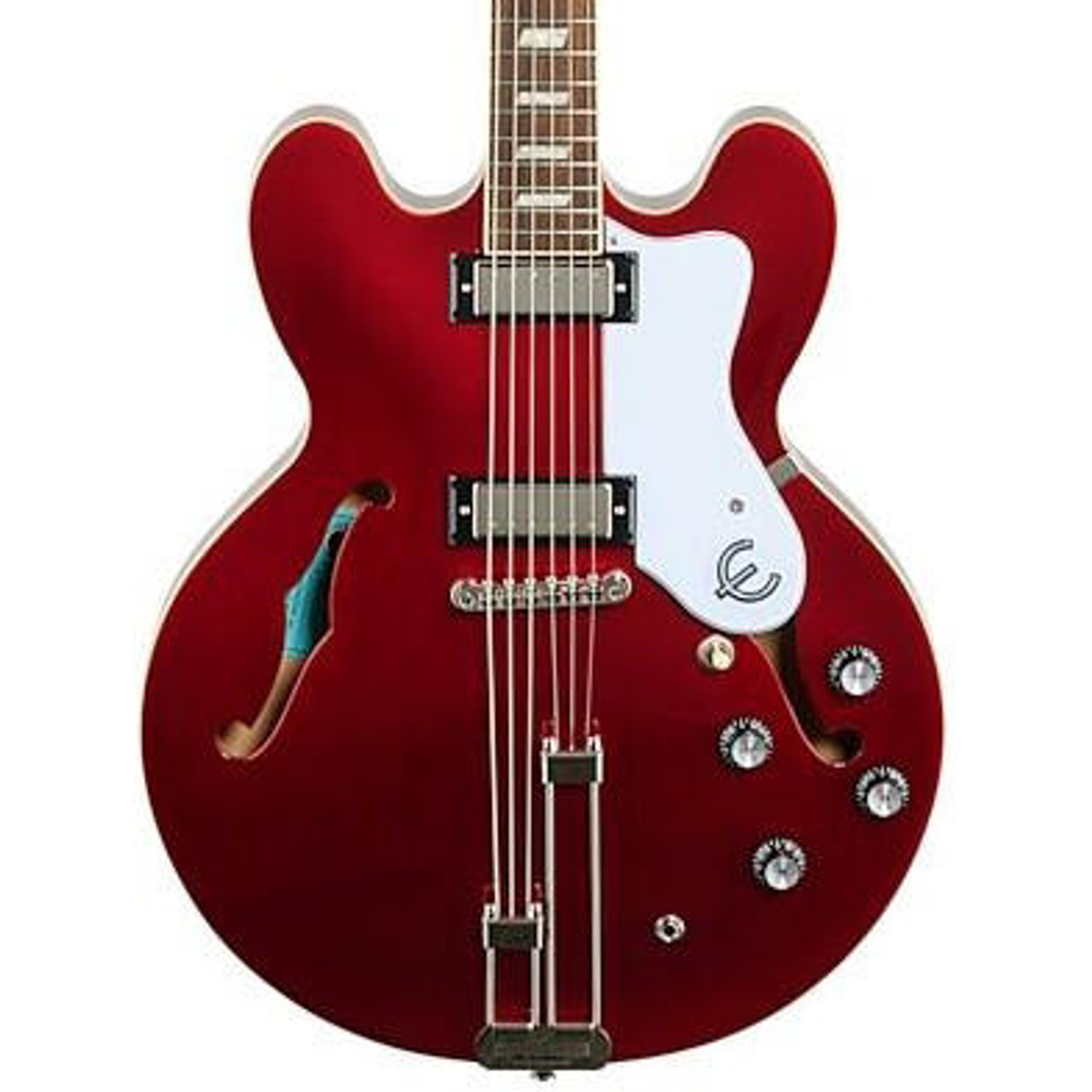 Epiphone Riviera with Frequensator - Sparkling Burgundy | Cream