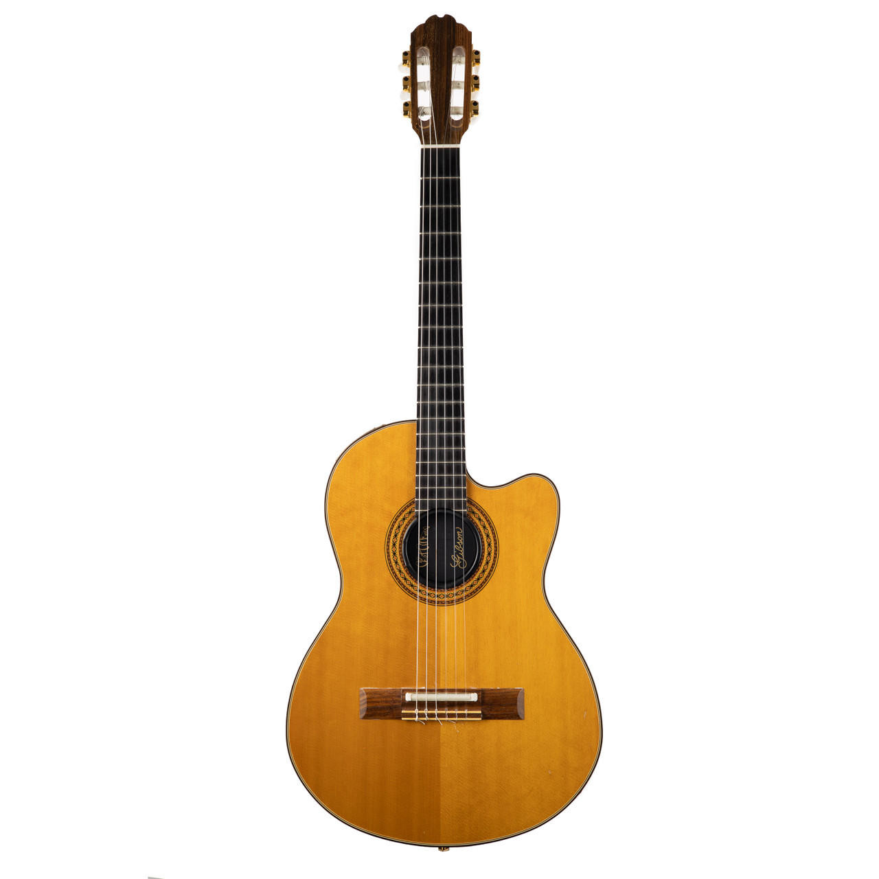 Vintage Gibson Chet Atkins CEC Classical Electric Natural 1982