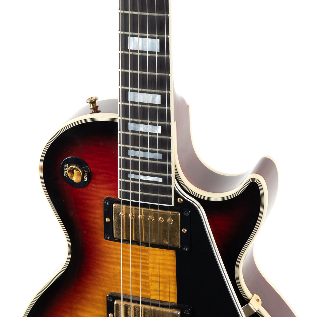 Used Gibson Custom Shop '68 Les Paul Custom F Flame Top