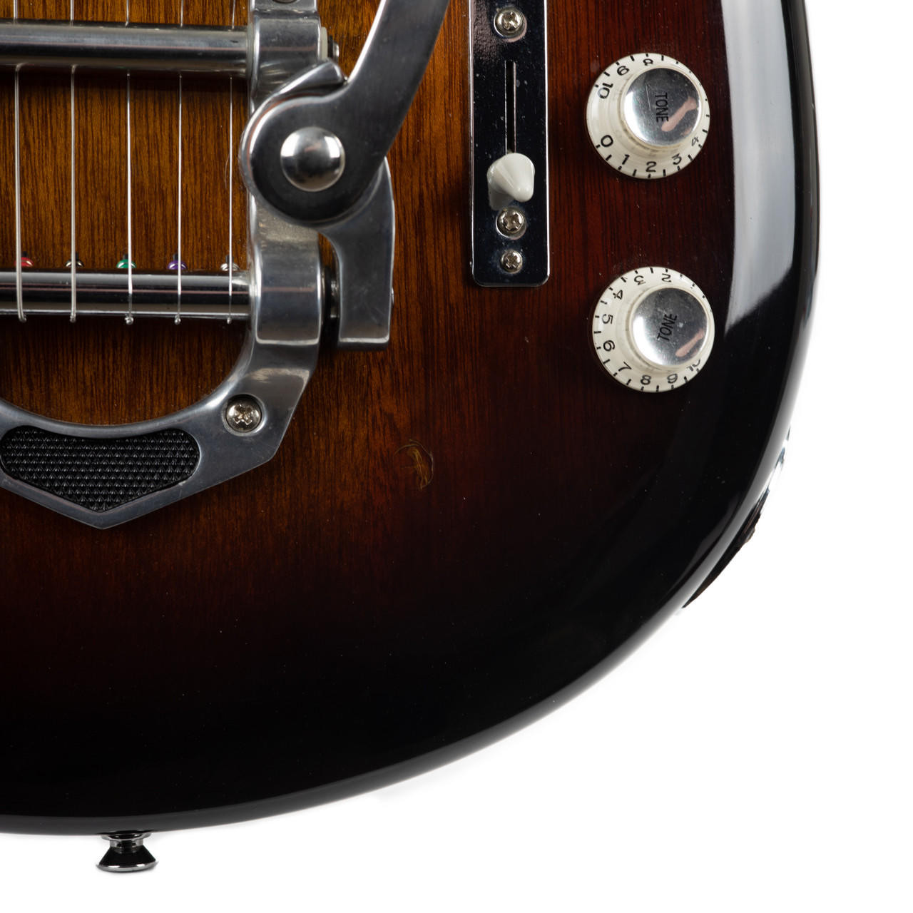 Used Phantom Guitarworks Teardrop Sunburst 2000 | Cream City Music