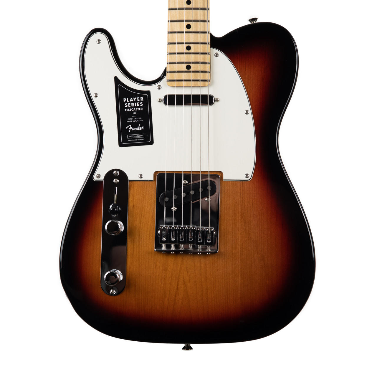 Fender Player Telecaster Left Handed Maple - 3-Color Sunburst