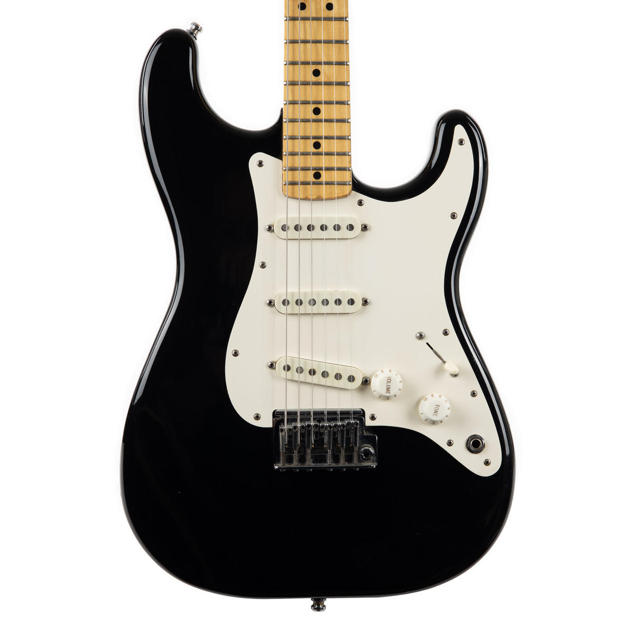 Vintage Fender Stratocaster Black 1983 | Cream City Music