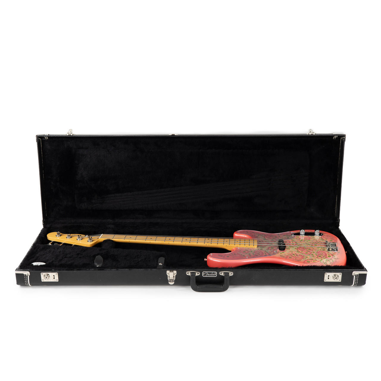 Used Fender Precision Bass Crafted In Japan Pink Paisley
