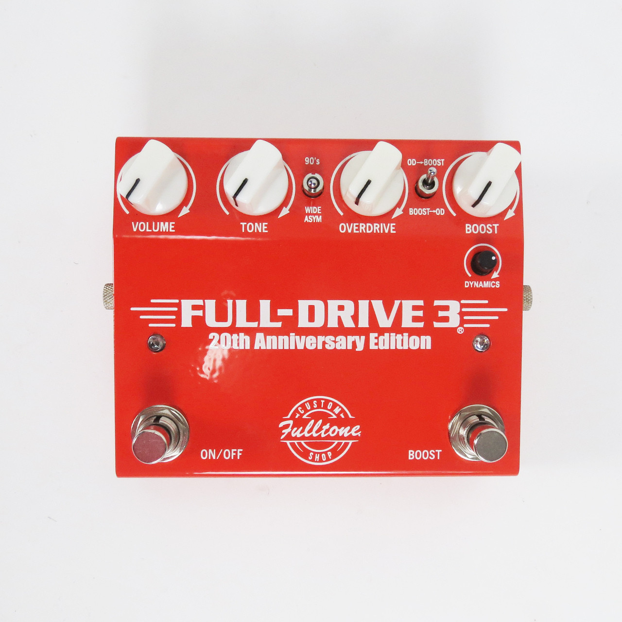 Fulltone Custom Shop Fulldrive 3 20th Anniversary Edition Overdrive Pedal