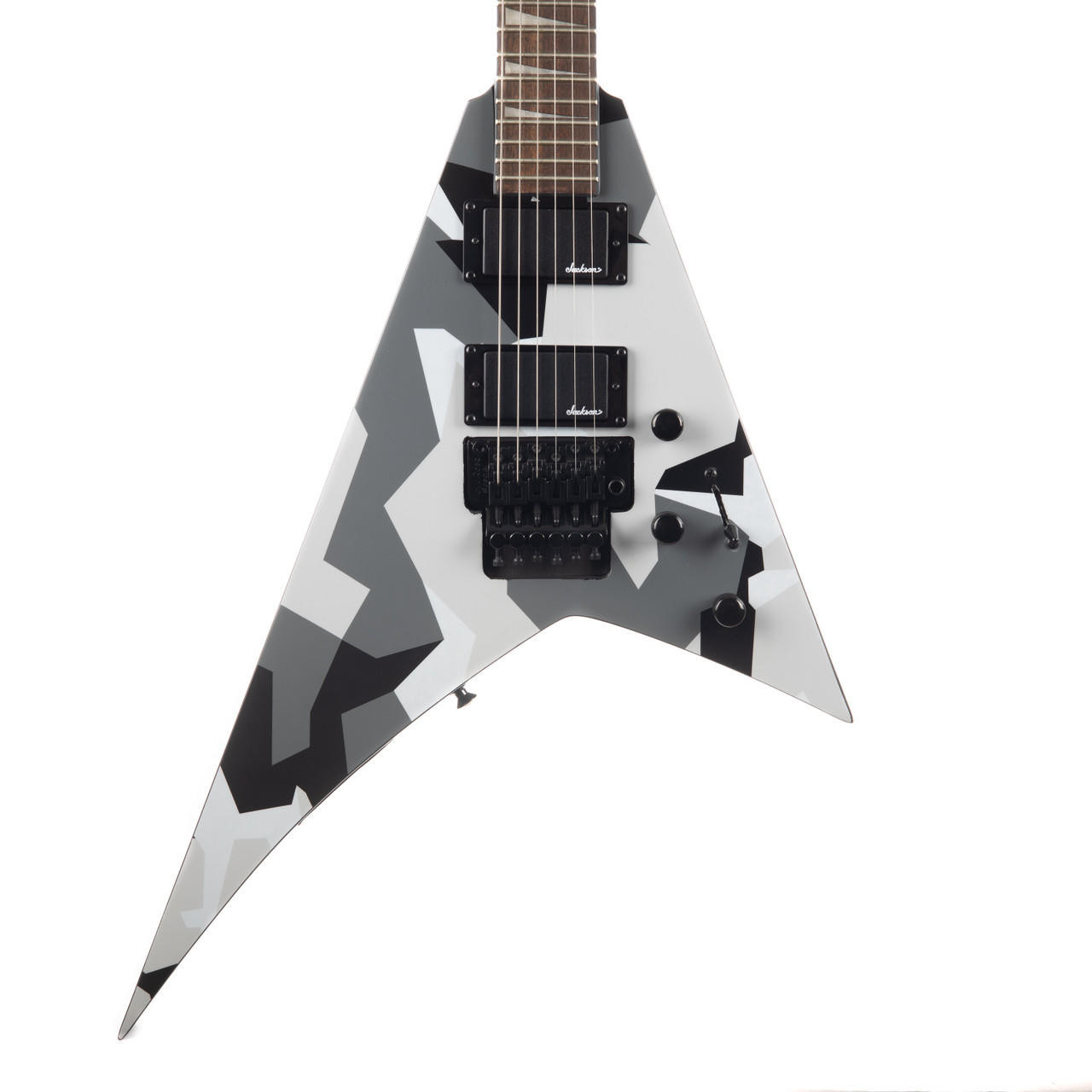 Jackson RRX24 カモ Jackson RRX24 X Series Rhoads - Winter Camo | Cream City Music