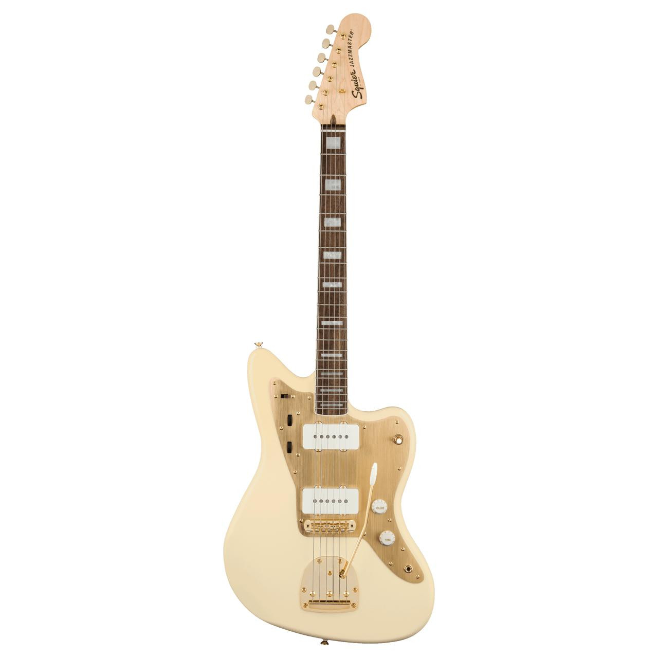 Squier 40th Anniversary Jazzmaster Gold Edition Laurel - Olympic