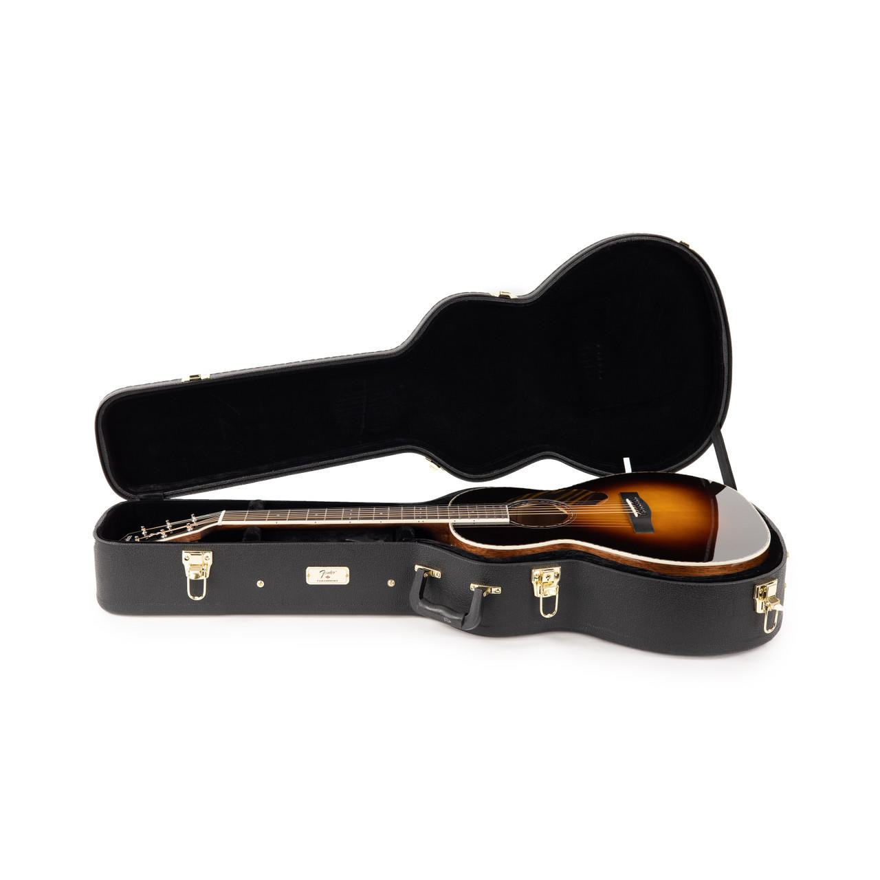 Fender Paramount PS-220E Parlor - 3 Tone Vintage Sunburst | Cream