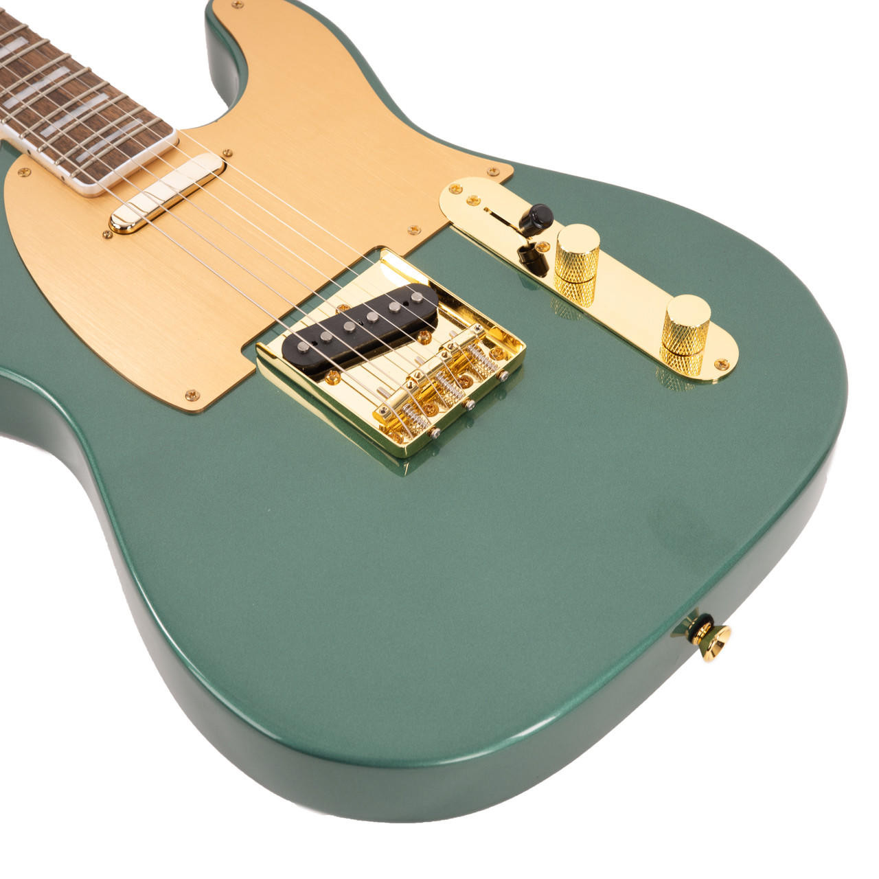 Squier by fender Telecaster 美品 Squier 40th Anniversary Gold Edition Telecaster in Sherwood