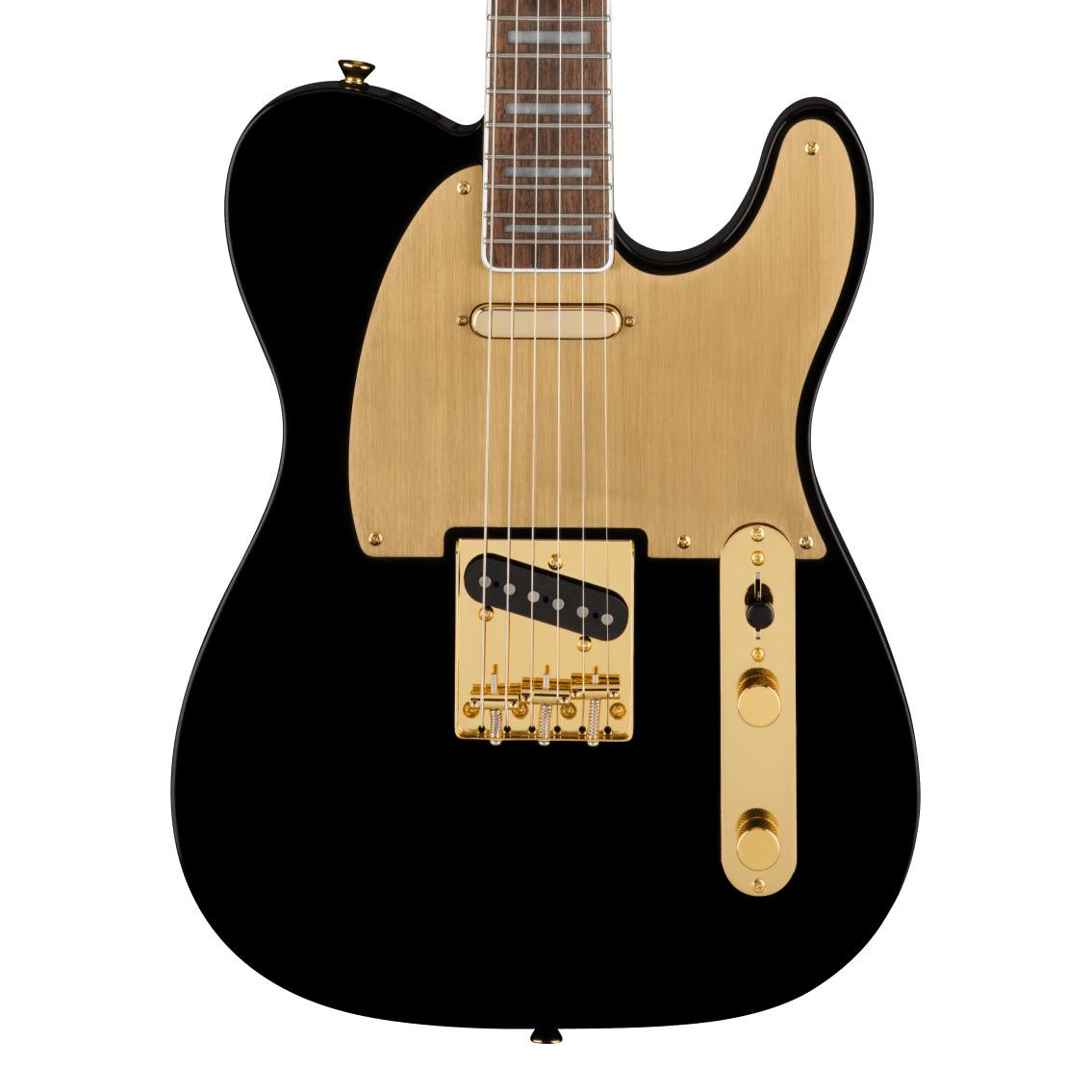 Squier 40th Anniversary Telecaster Gold Edition Laurel - Black