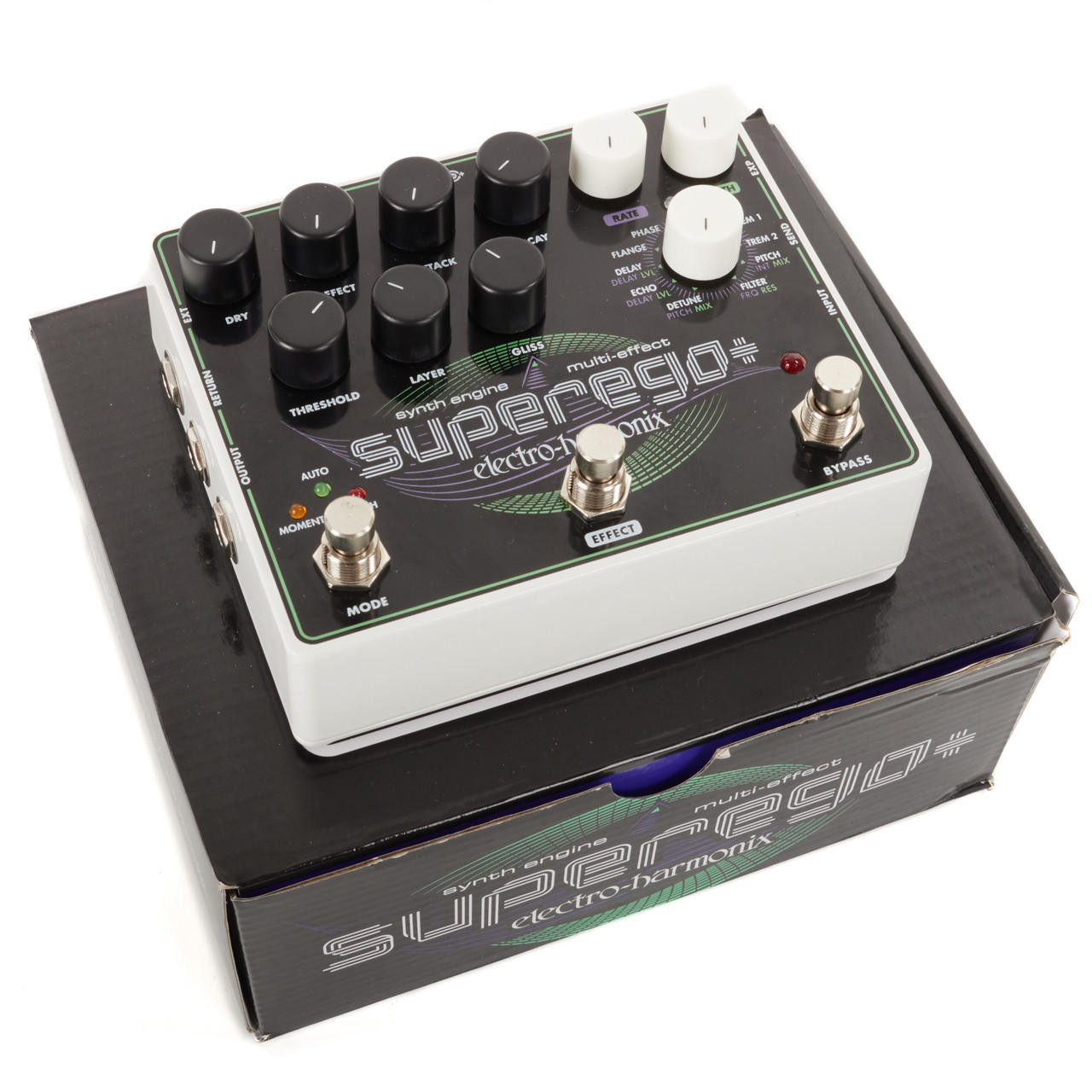 Used Electro Harmonix Superego+ Synth Engine Multi Effects Pedal