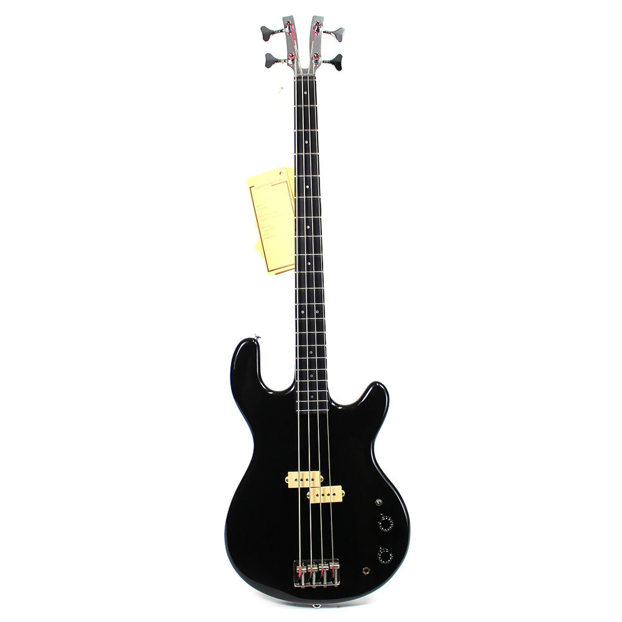 Vintage 1979 Kramer DMZ 4001 Electric Bass Guitar Black