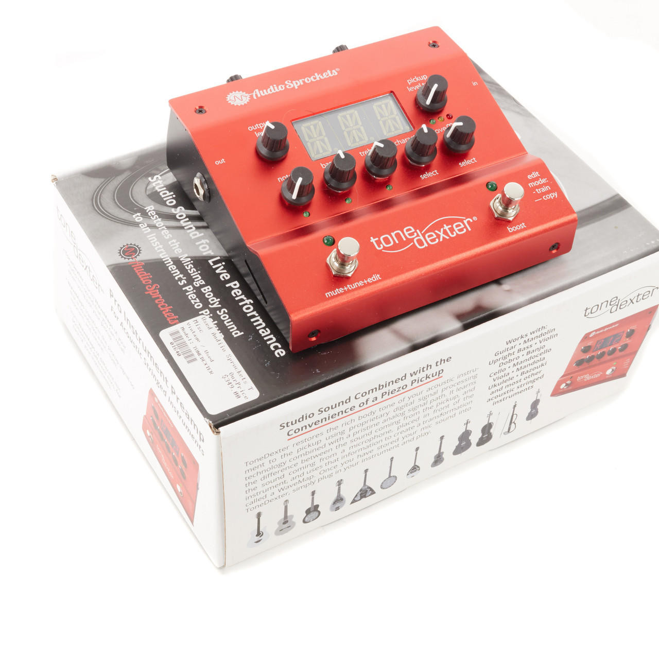 Used Audio Sprockets ToneDexter Preamp Pedal Cream City Music