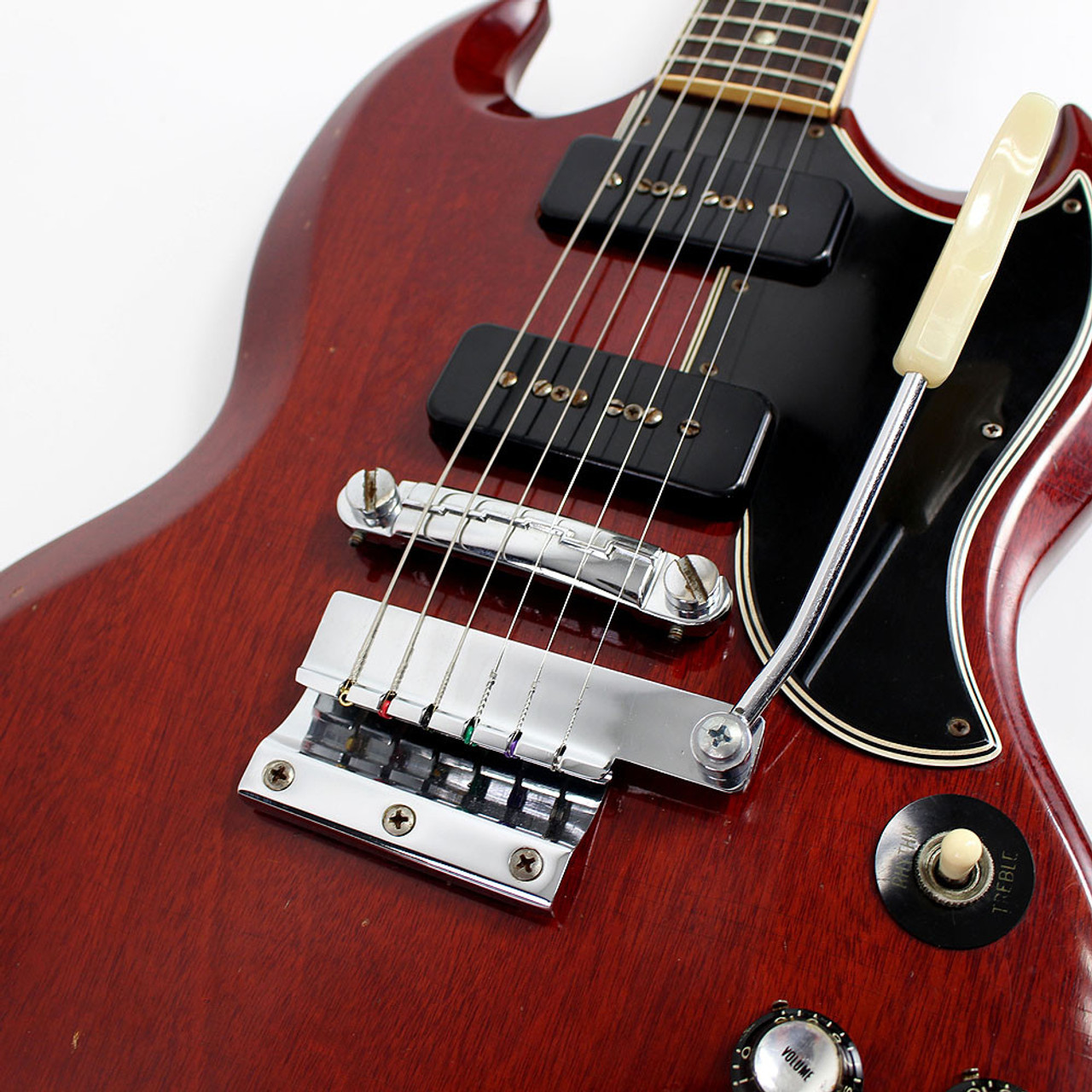 Vintage 1966 Gibson SG Special Electric Guitar Cherry Finish