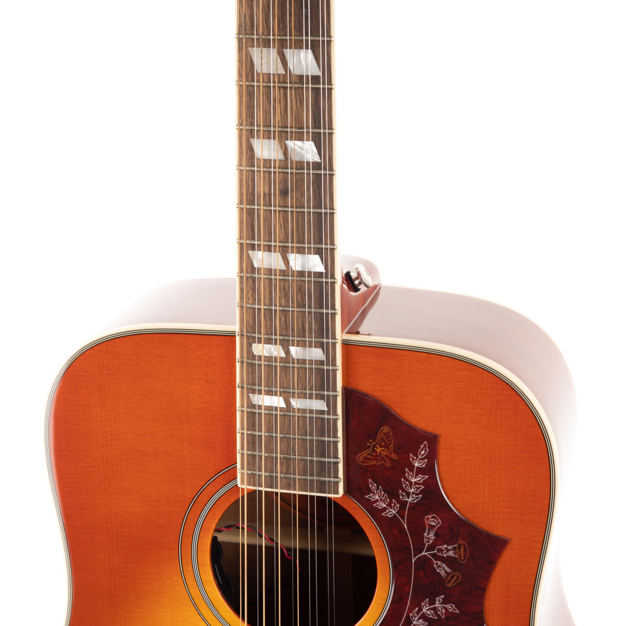 Epiphone Hummingbird 12-String Dreadnought - Aged Cherry Sunburst