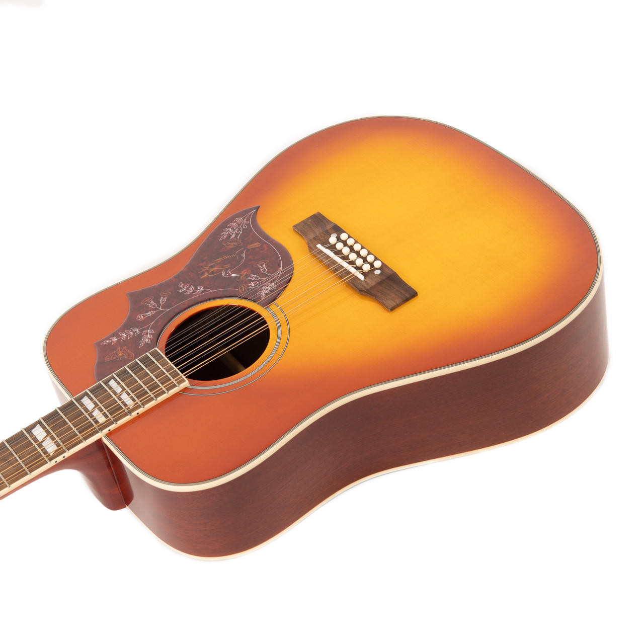 Epiphone Hummingbird 12-String Dreadnought - Aged Cherry Sunburst