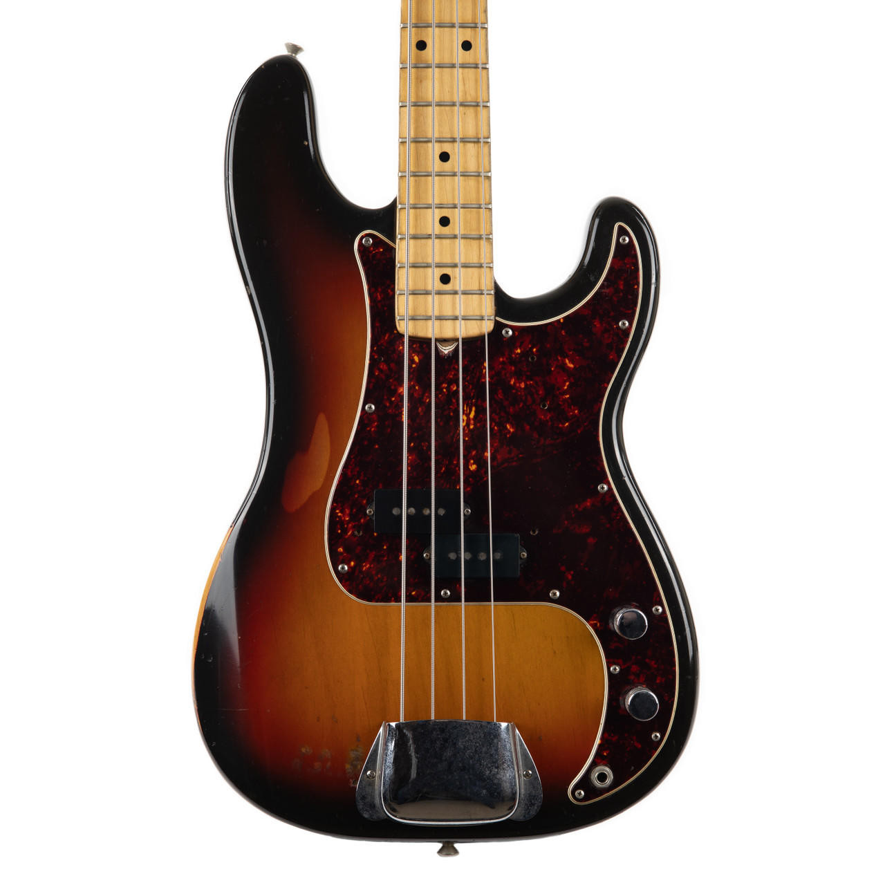 tobacco sunburst p bass Vintage Fender Precision Bass Sunburst 1972