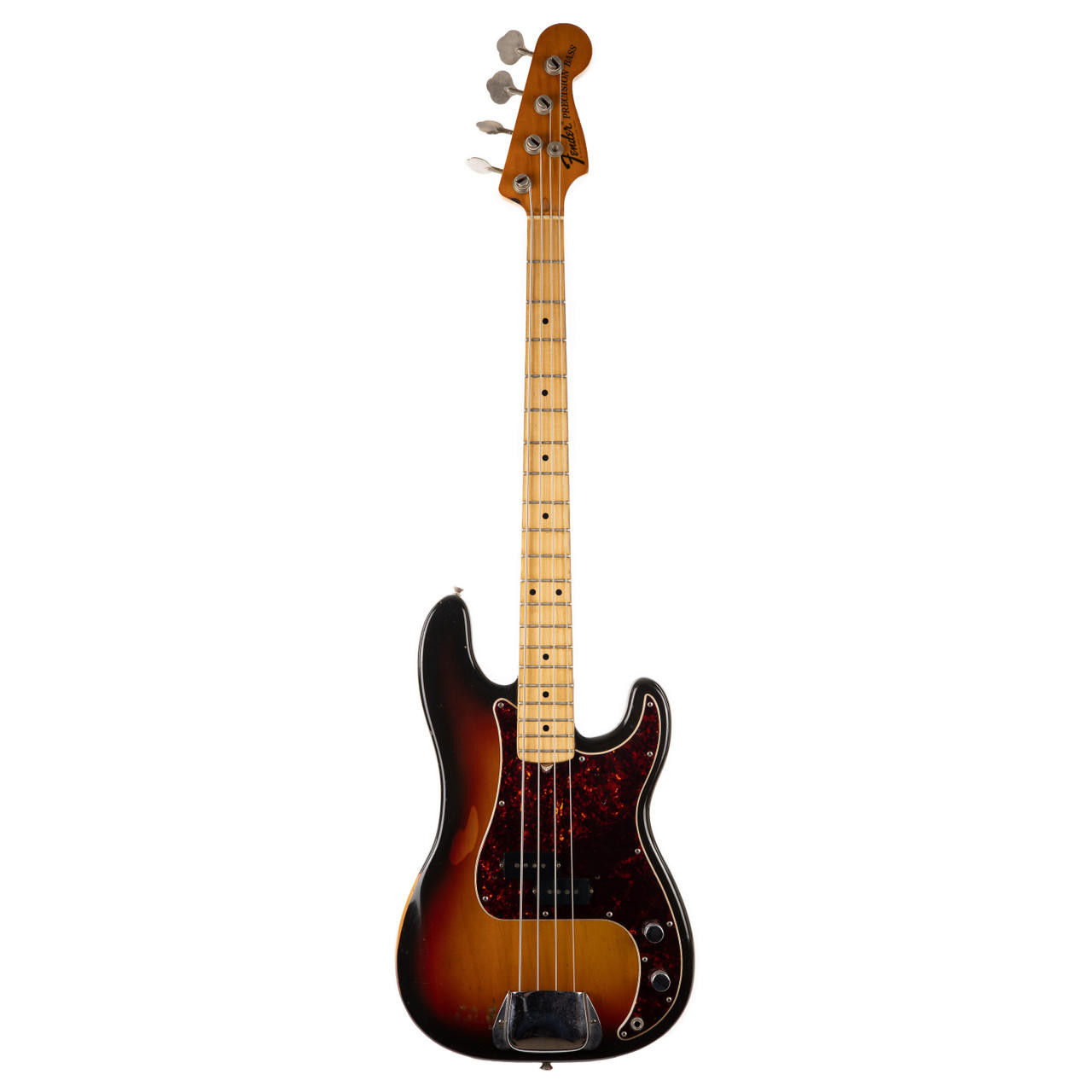 Vintage Fender Precision Bass Sunburst 1972 | Cream City Music
