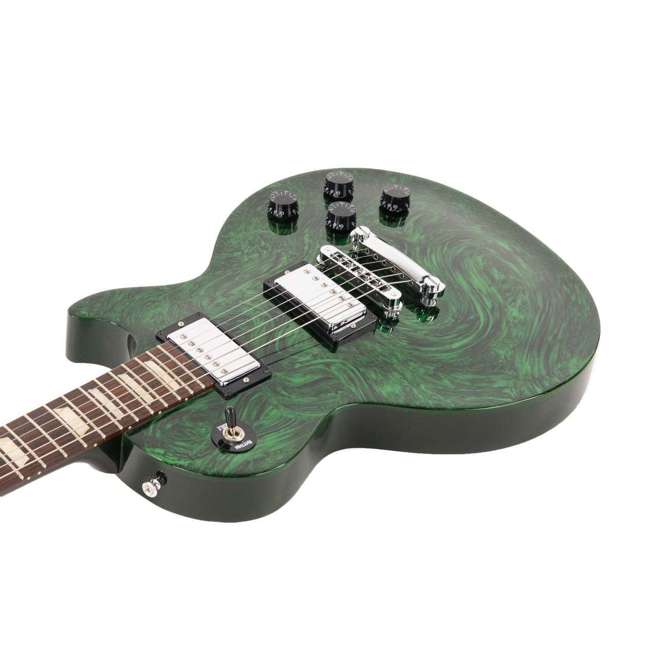 Used Gibson Les Paul Studio Anniversary Flood Green Swirl