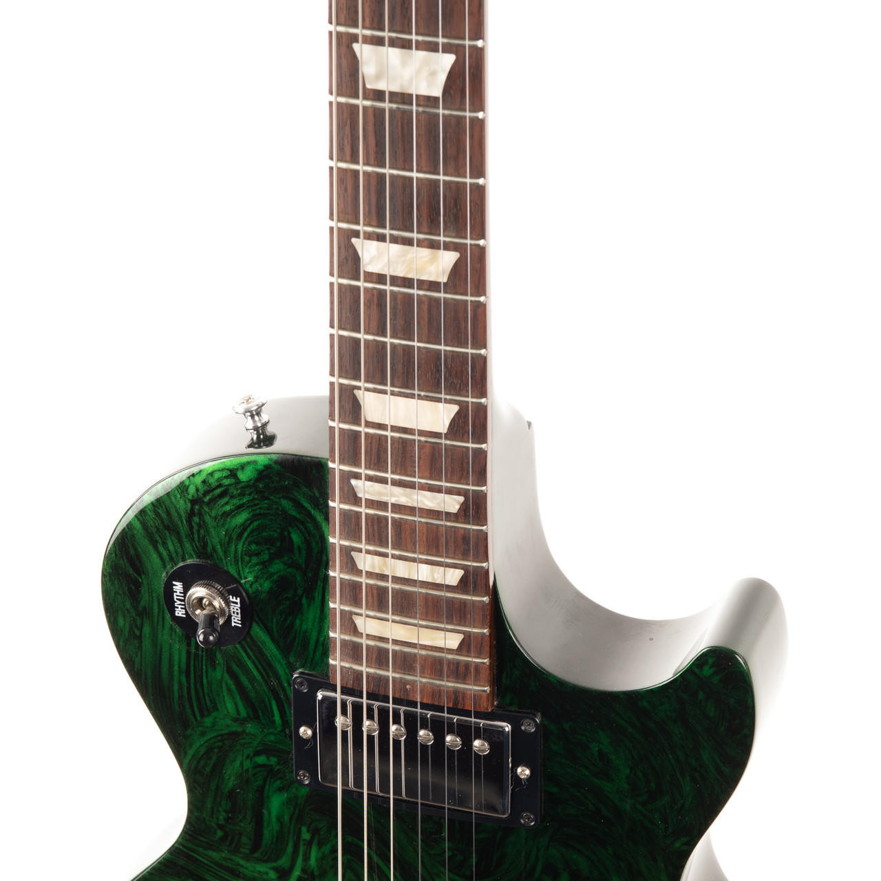 Used Gibson Les Paul Studio Anniversary Flood Green Swirl