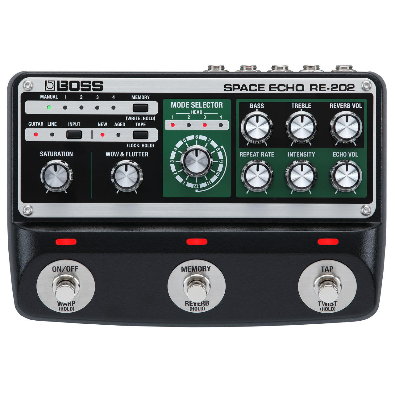 Boss RE-202 Space Echo Reverb and Delay Pedal | Cream City Music