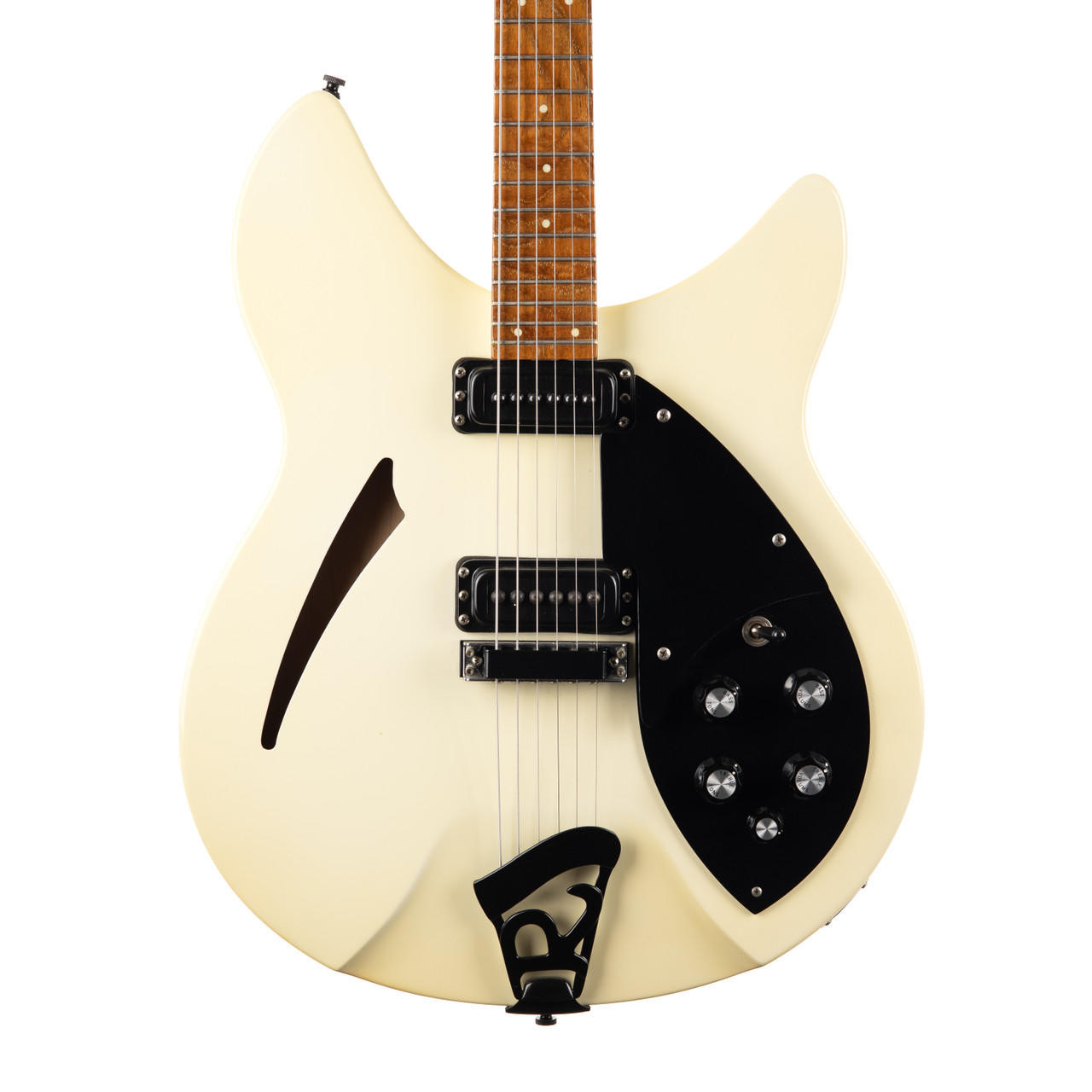 Vintage Rickenbacker 330 White Tuxedo 1990 | Cream City Music