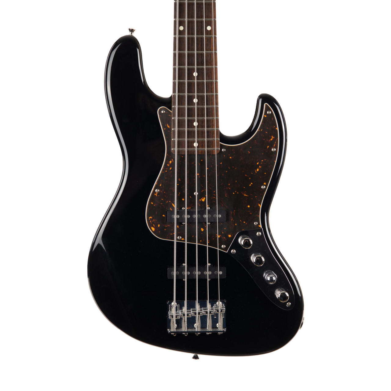 Used FGN Neo Classic JB5 5 String Bass - Black | Cream City Music