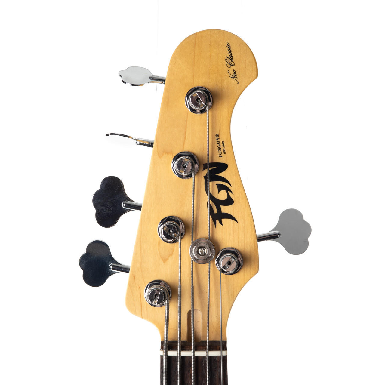 Used FGN Neo Classic JB5 5 String Bass - Black | Cream City Music