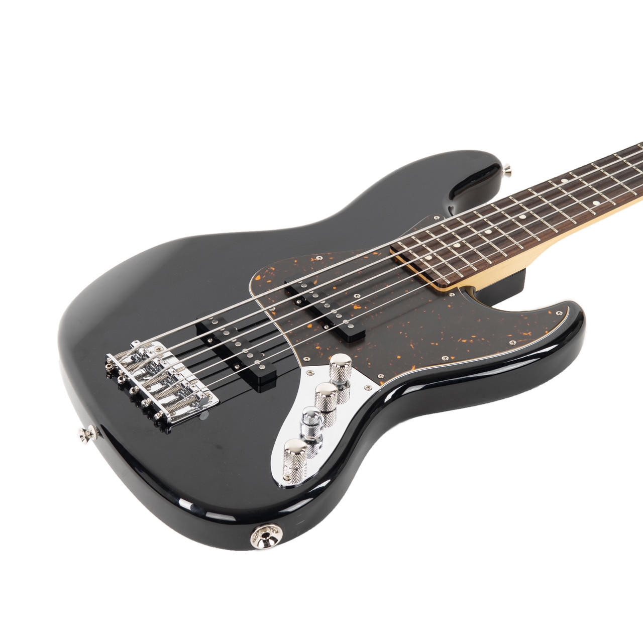 Used FGN Neo Classic JB5 5 String Bass - Black | Cream City Music