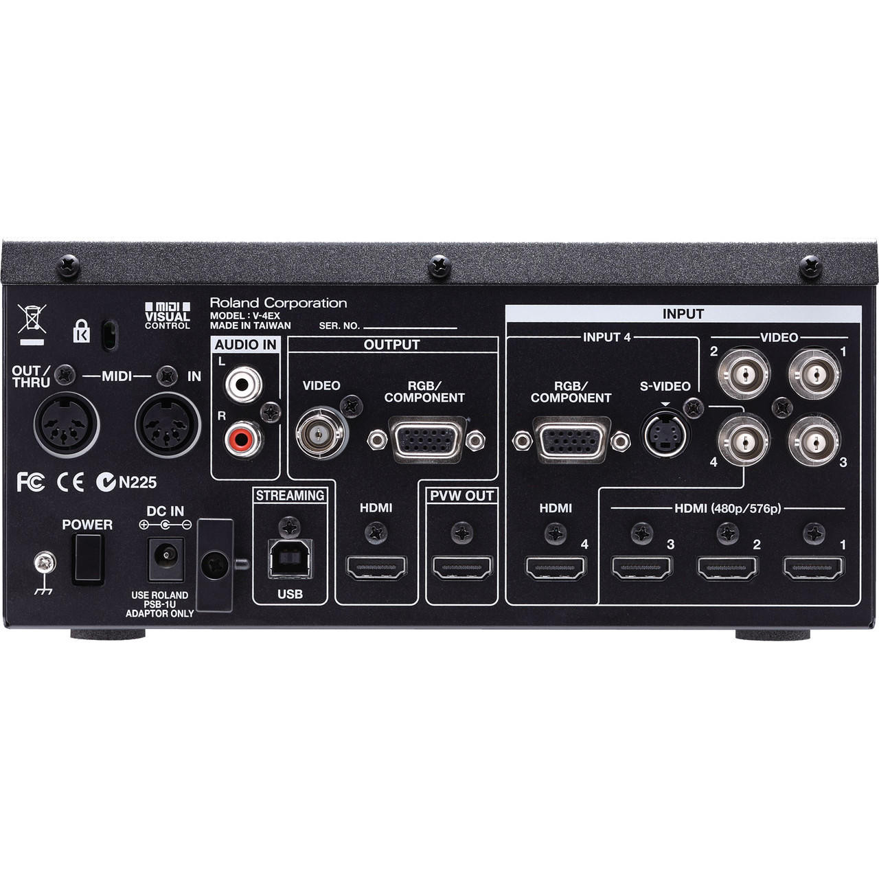 Roland V-4EX 4-channel Digital Video Mixer | Cream City Music