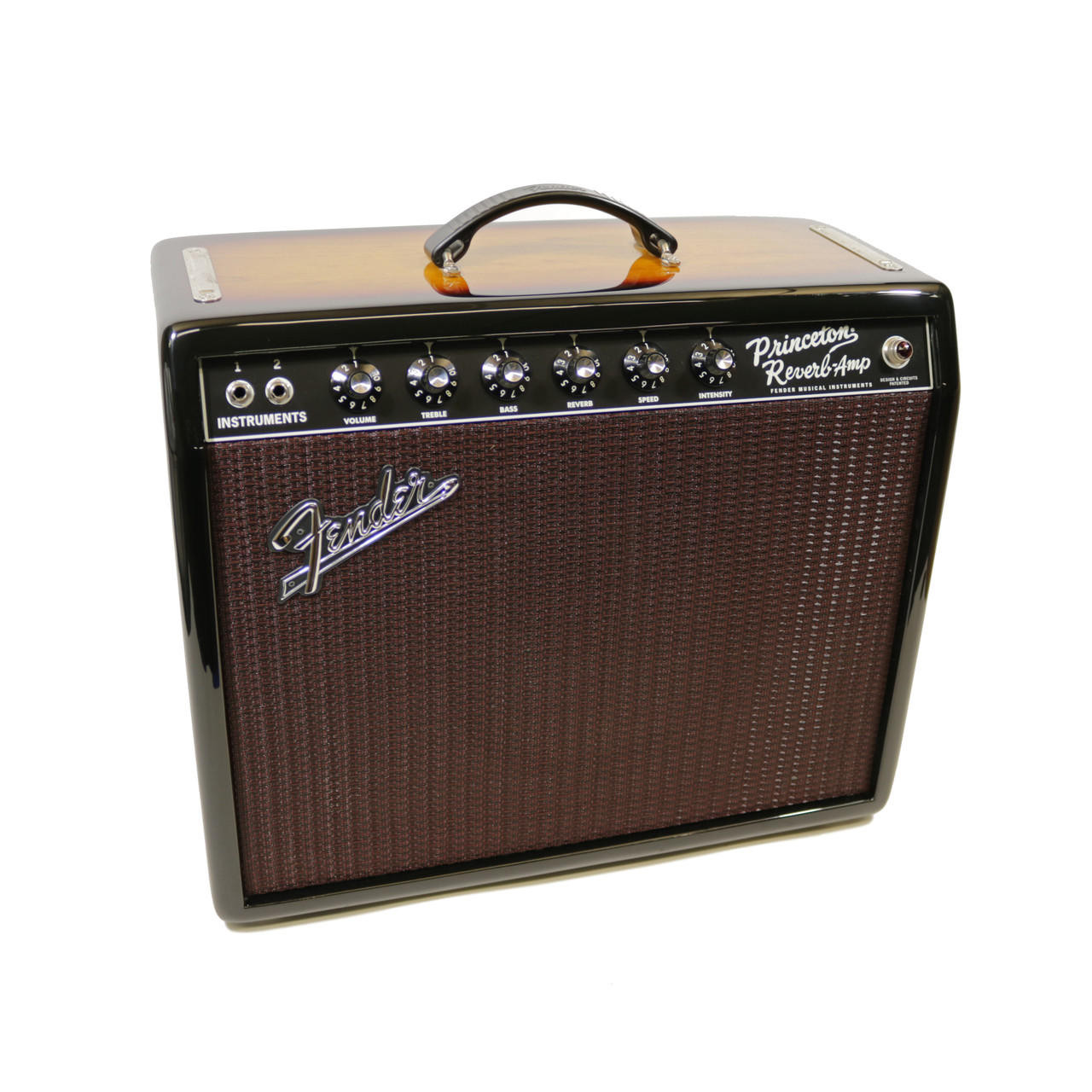 Used Fender '65 Princeton Reverb FSR Ash 3-Tone Sunburst Tube