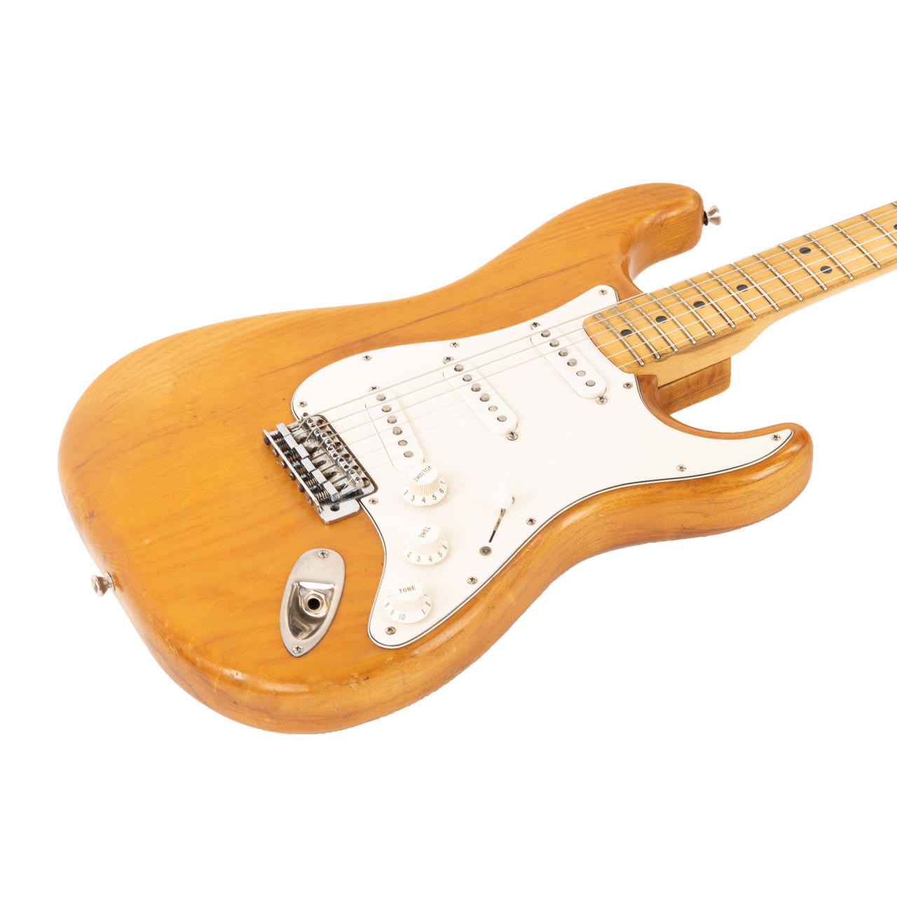 ❤️Natural Oil Finish Vintage Stratocaster Vintage 1974 Fender Stratocaster Electric Guitar Natural