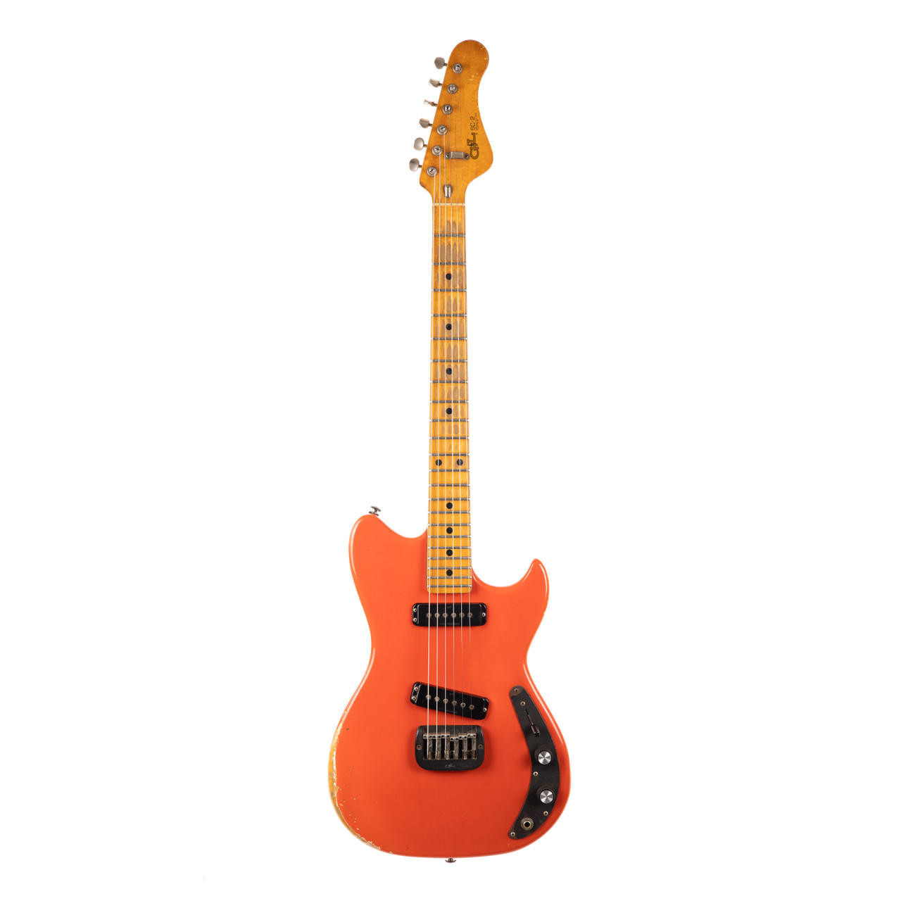 Vintage G&L SC2 Fiesta Red / Orange 1982 Cream City Music
