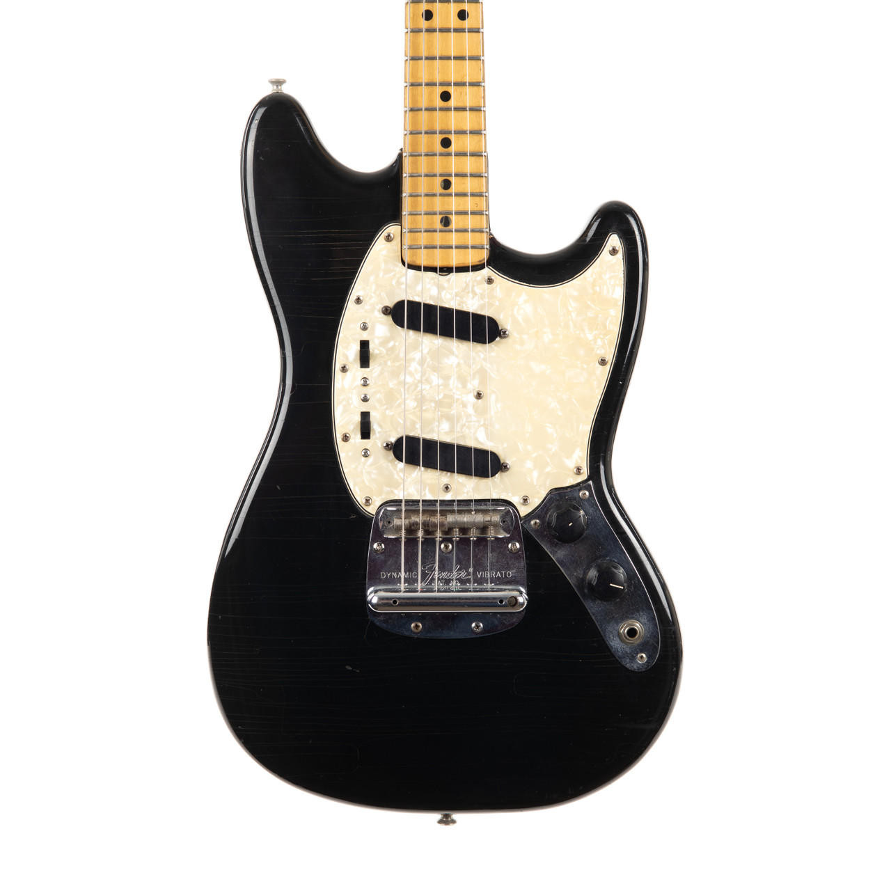 Vintage Fender Mustang Black 1978 | Cream City Music