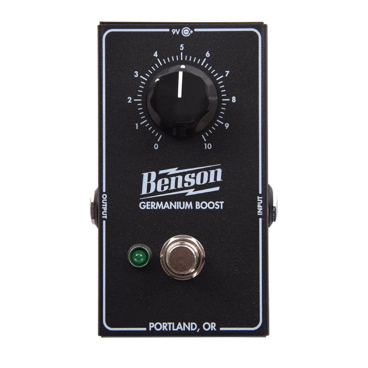 Benson Germanium Boost Pedal - Limited Edition Studio Black