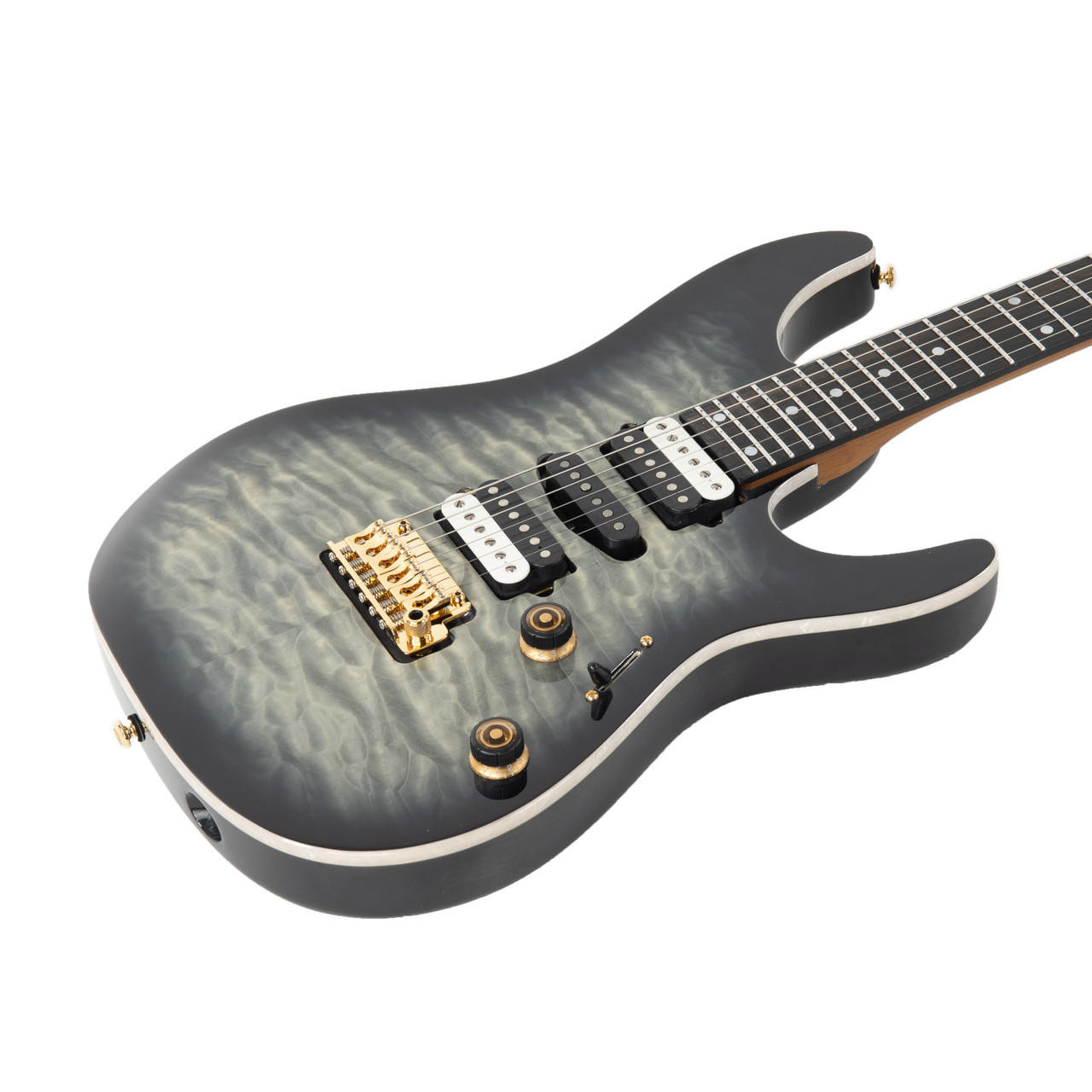 Ibanez AZ47P1QM AZ Premium - Black Ice Burst | Cream City Music