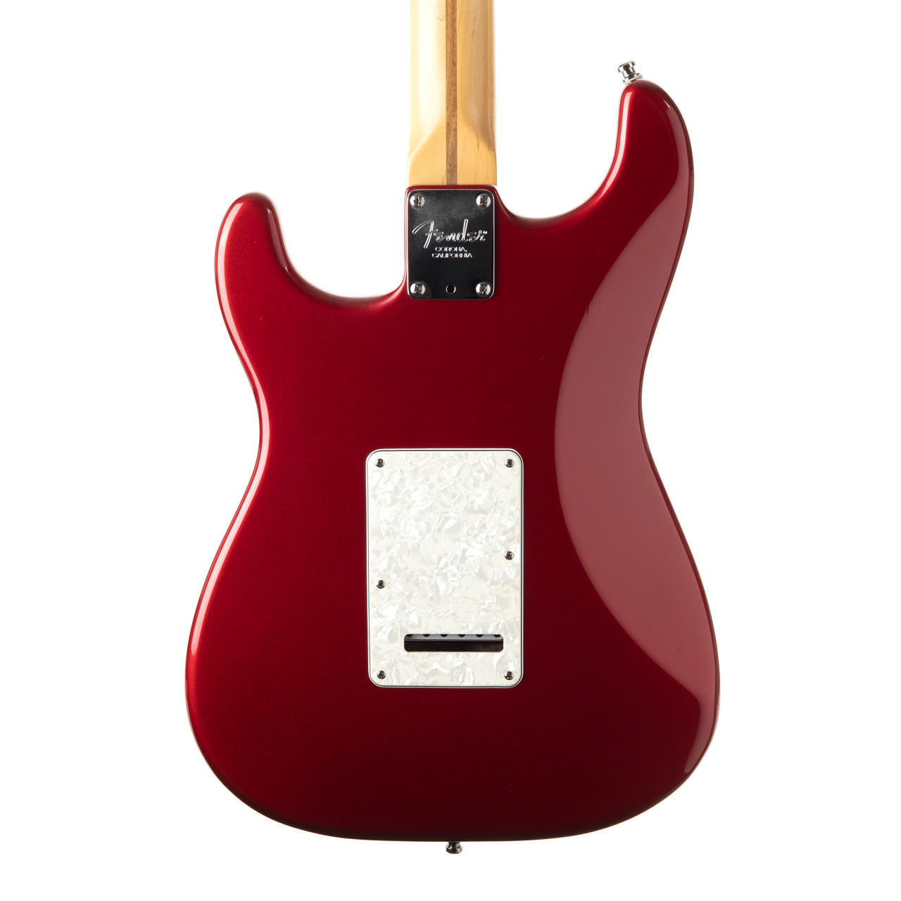 Used Fender Big Apple Stratocaster Candy Apple Red 2000 | Cream