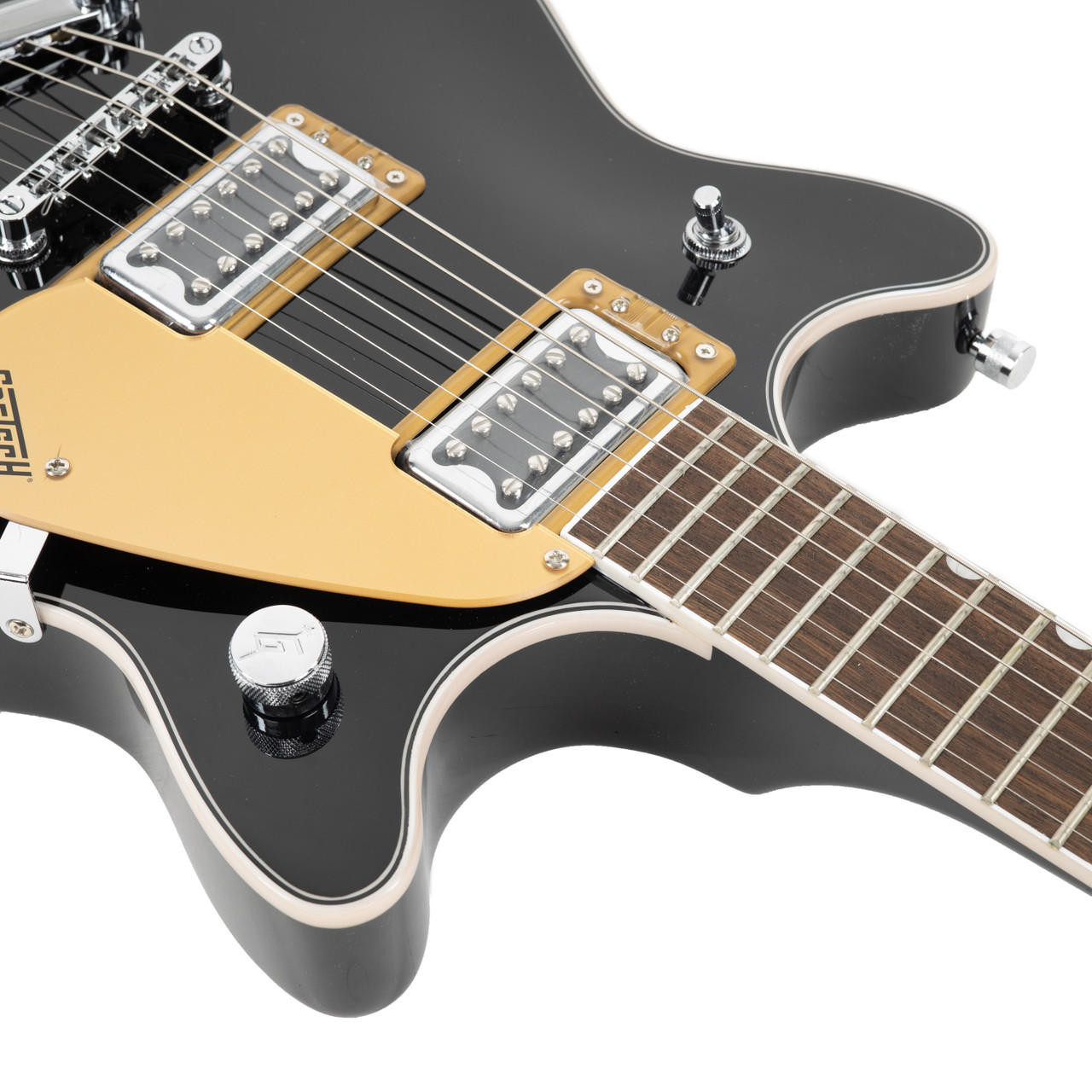 Gretsch G5222 Electromatic Double Jet BT V-Stoptail - Black