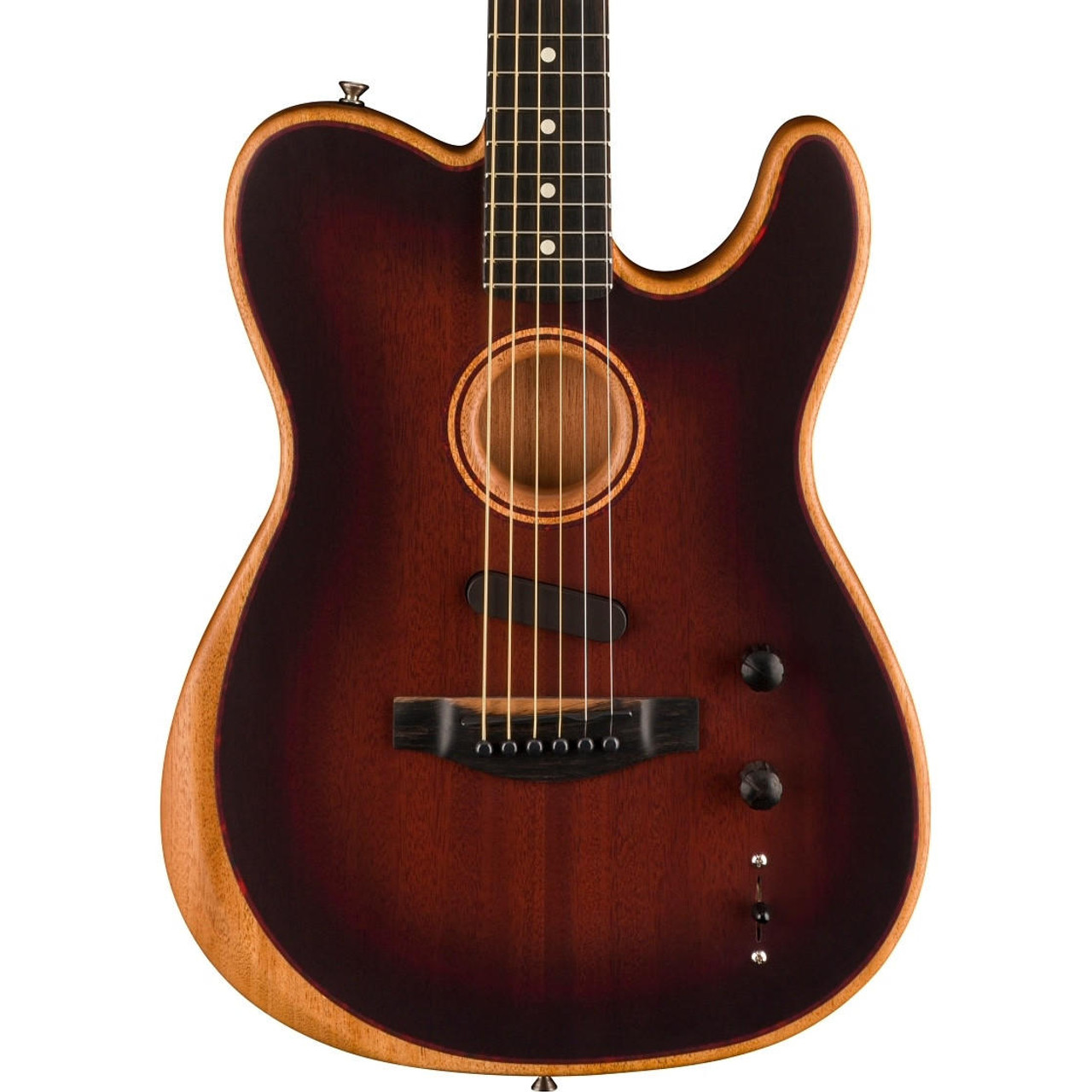 Fender American Acoustasonic Telecaster All-Mahogany - Bourbon