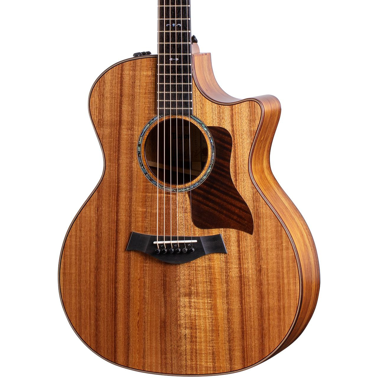 Taylor 724ce Grand Auditorium V-class Acoustic Electric - Natural Hawaiian  Koa Top