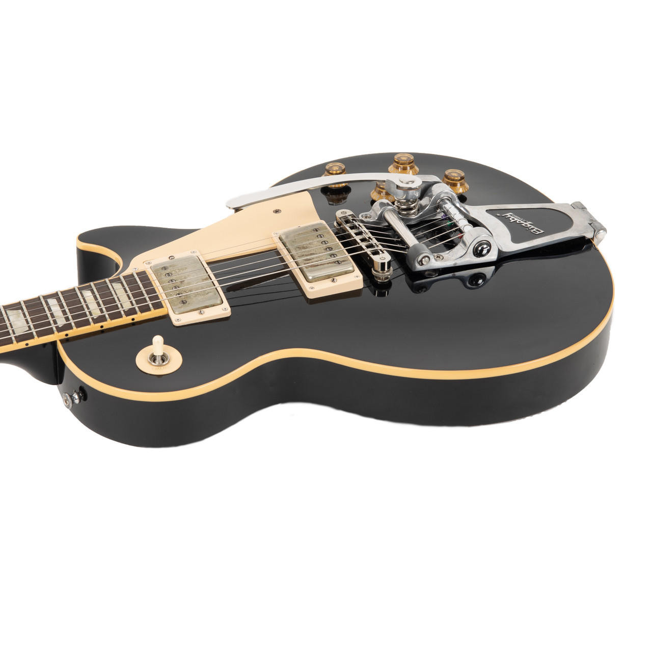 ギター Gibson LesPaul Standard 50's 2006 Ebony Gibson Les Paul Standard 50s Plain Top Electric Guitar