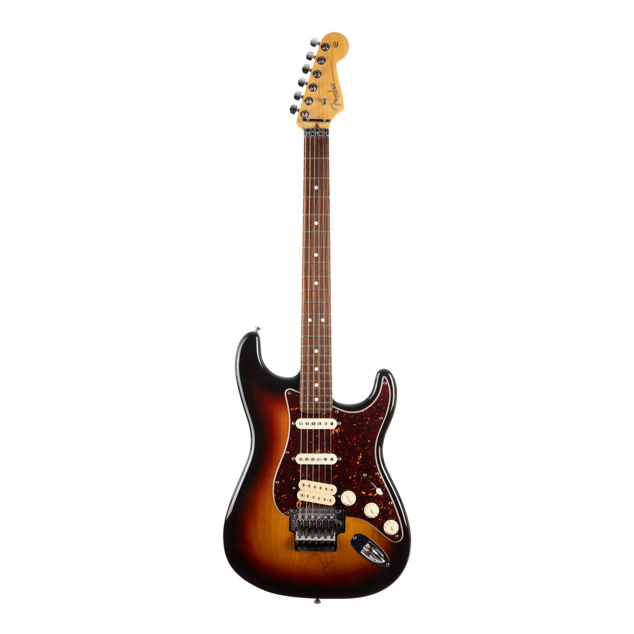 Used Fender Stratocaster HSS Floyd Rose USA Sunburst 2008