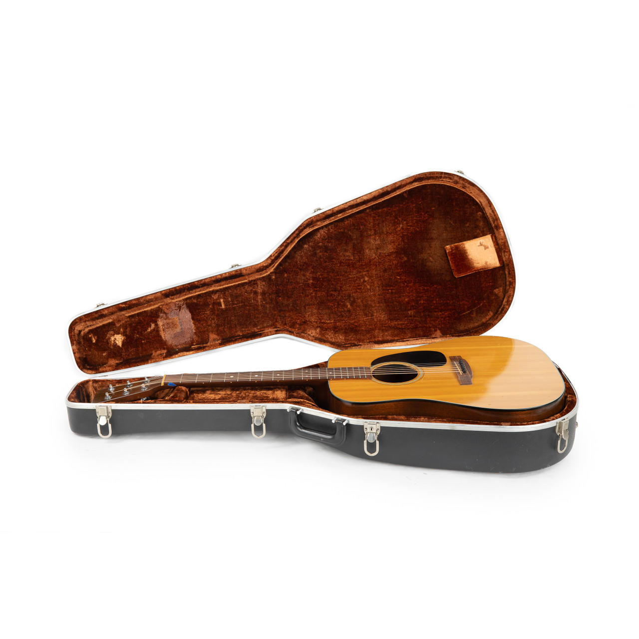 ギター Martin D-18 1977 Vintage 1977 Martin D-18 Dreadnought Acoustic Guitar Natural