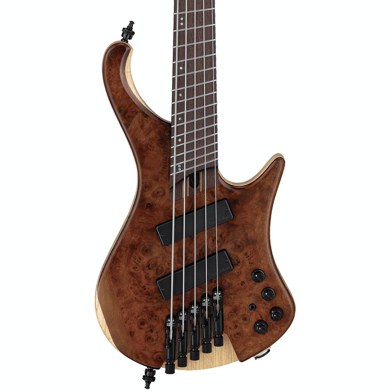 Ibanez EHB1265MS Ergonomic Headless 5 String Bass - Natural Mocha