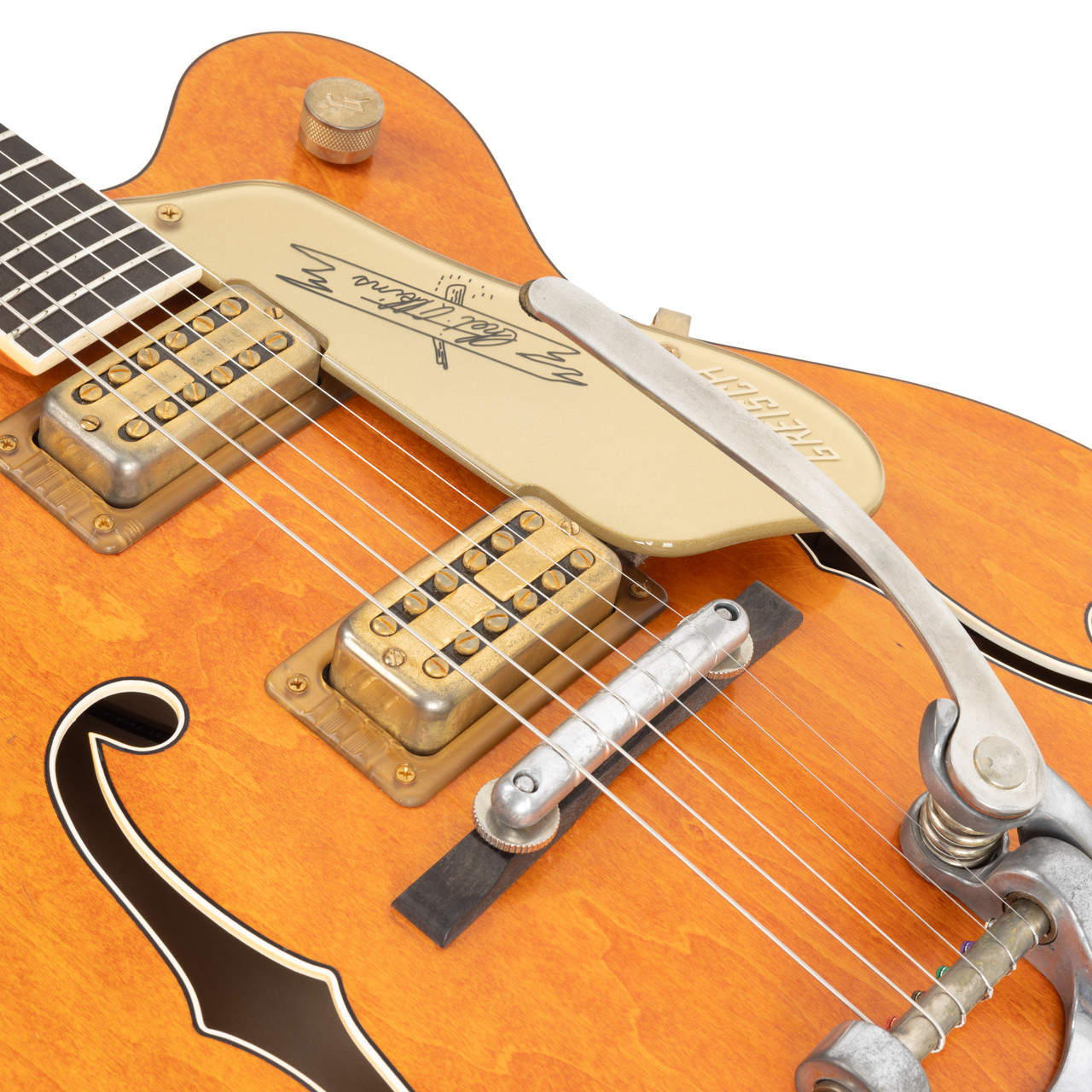 Gretsch USA Custom Masterbuilt G6120CS 1959 Relic - Vintage Orange